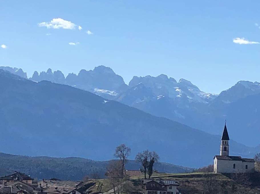 Appartamento Luminoso, Giardino, Vista Dolomiti. Baselga di Pinè Zewnętrze zdjęcie