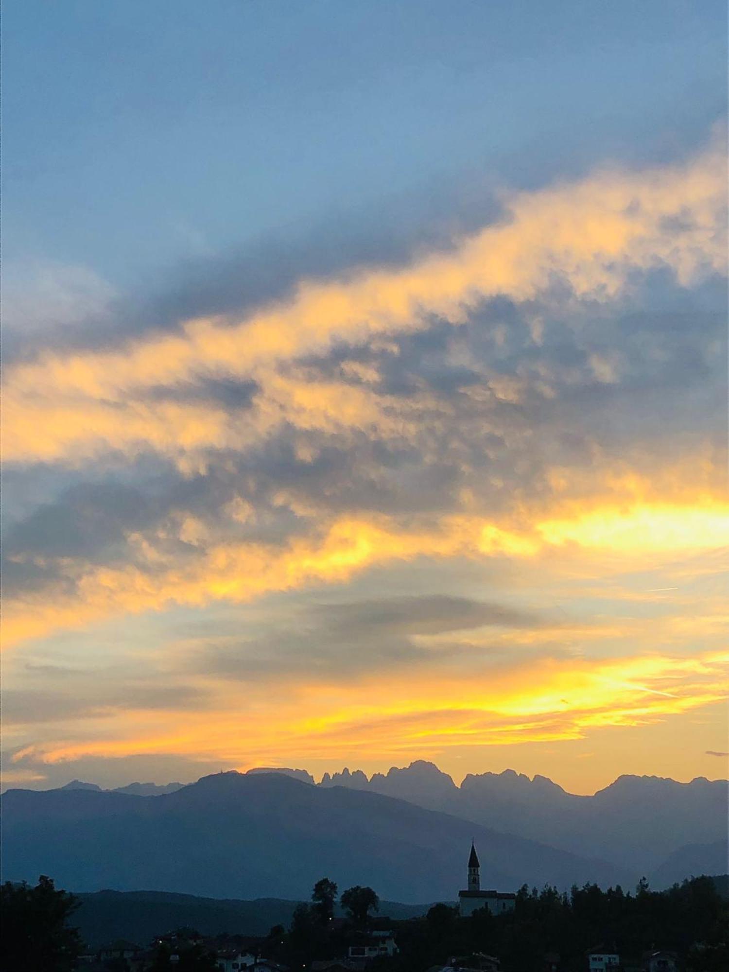 Appartamento Luminoso, Giardino, Vista Dolomiti. Baselga di Pinè Zewnętrze zdjęcie